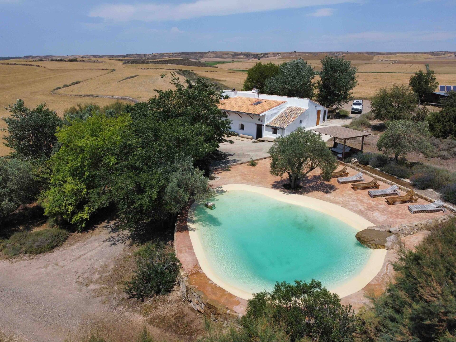 Natural oasis of the Bardenas Reales
