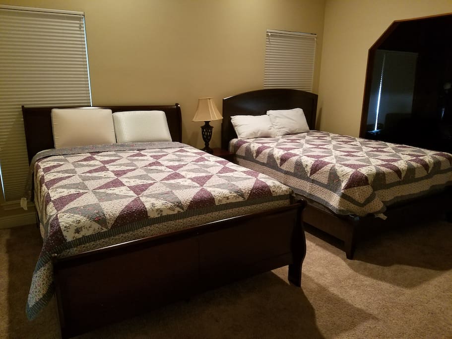 Master Bedroom 2 Queen Size Beds