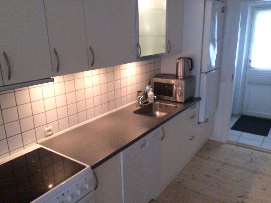 Fully equipped kitchen