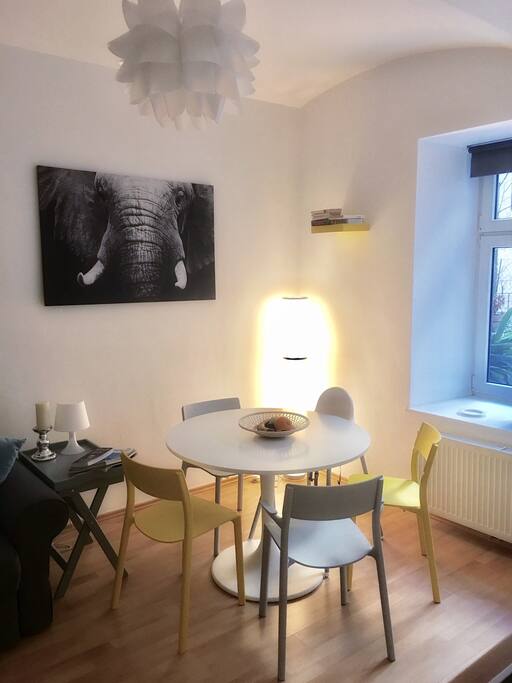 Ground floor with light view into private atrium