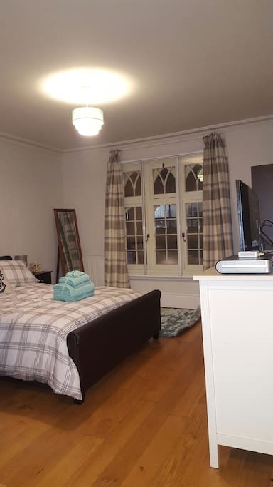 spacious double room