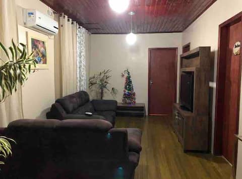 Family home, safe, comfortable, with garage.