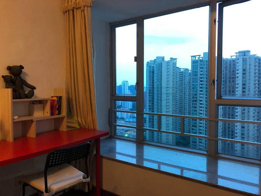 Big window with nice view