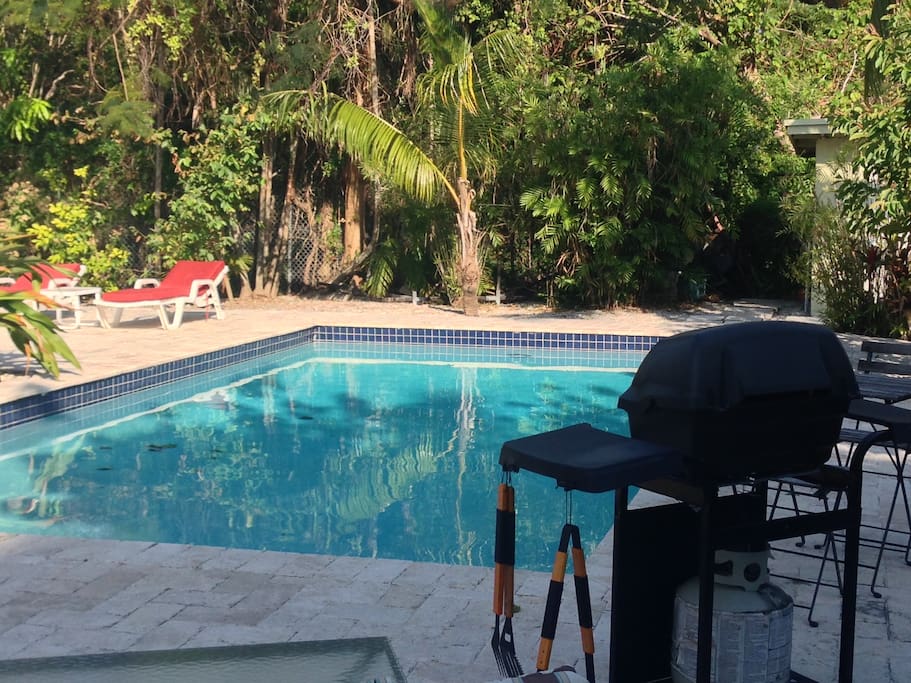Barbecue and Pool