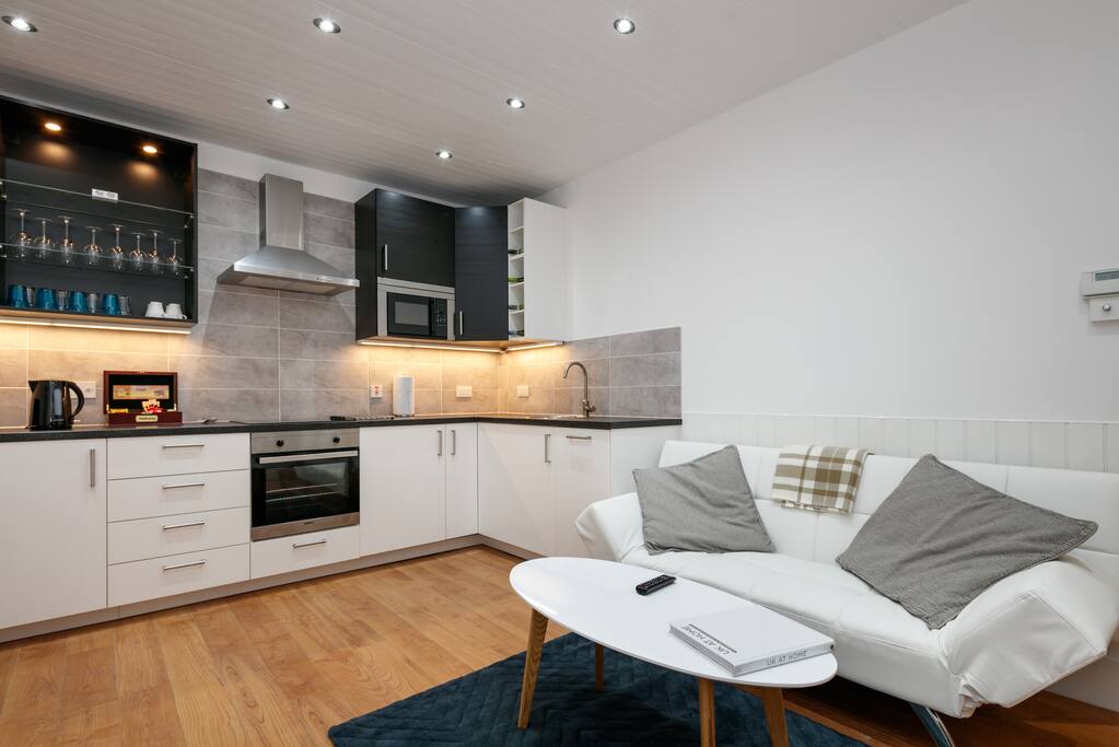 Newly fitted kitchen