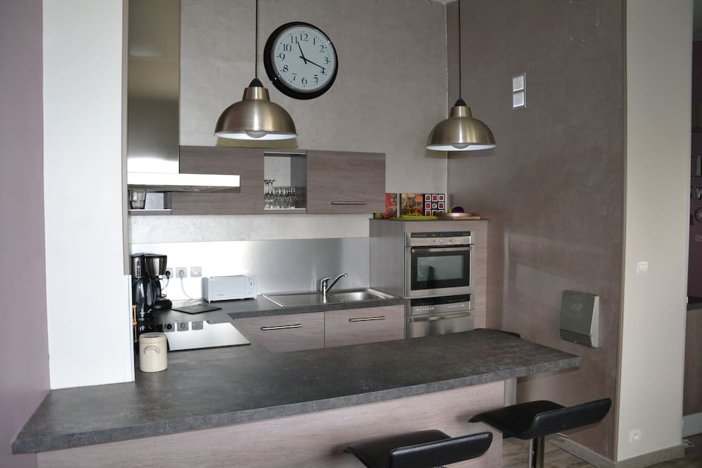 Cuisine avec lave vaisselle