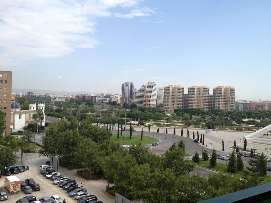 View from the balcony