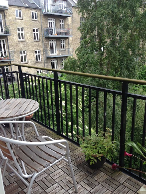 Private balcony