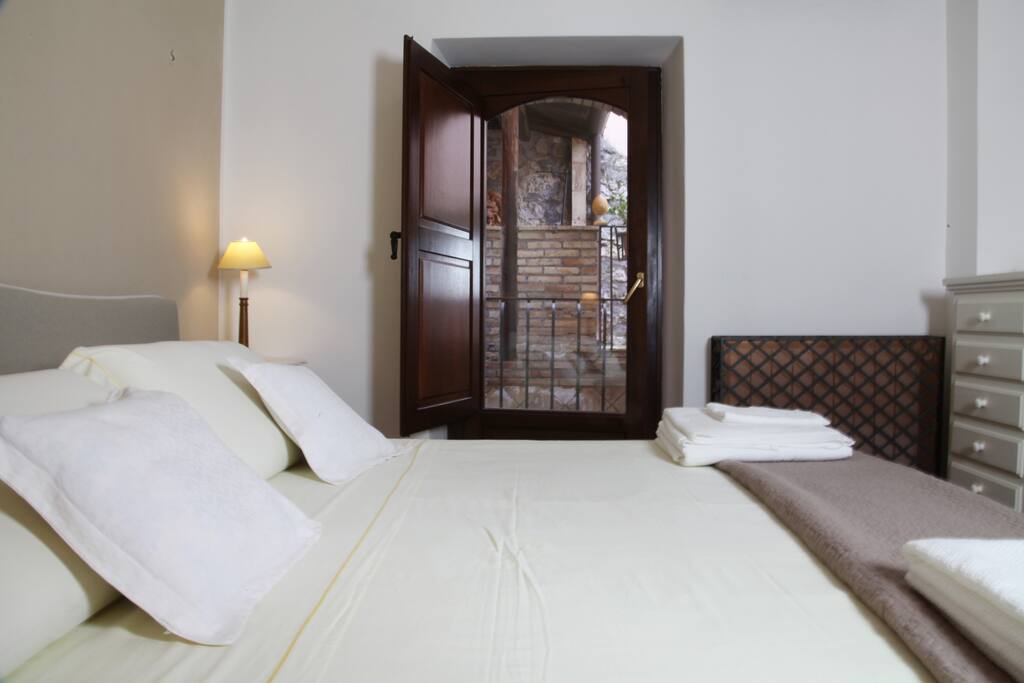 Master bedroom king size bed
