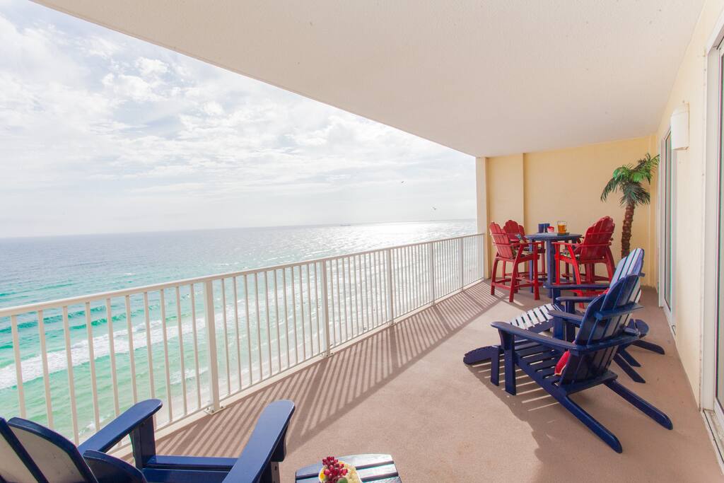 Huge balcony