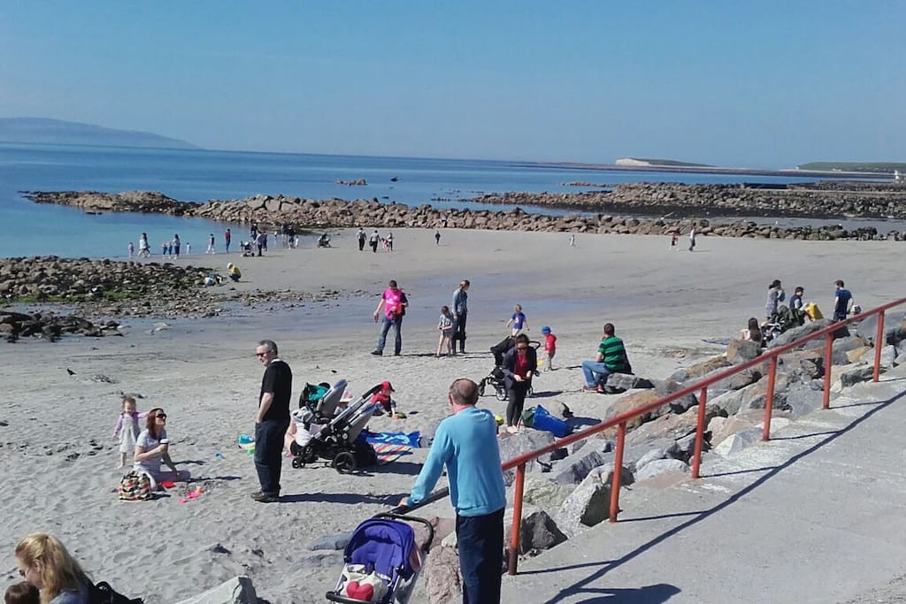 Salthill beach, Galway