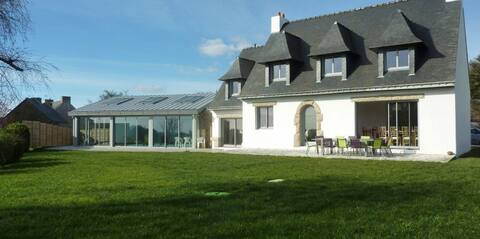 4 stars Villa with indoor heated pool ocean view