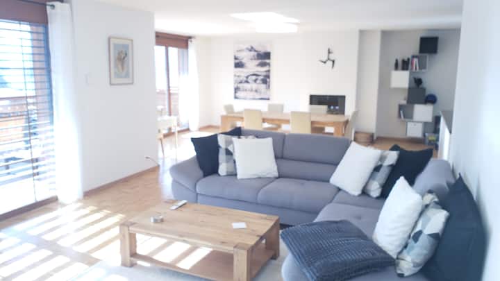Alpine Bliss Chalet ⛷ Spacious & Bright Apartment - Leysin