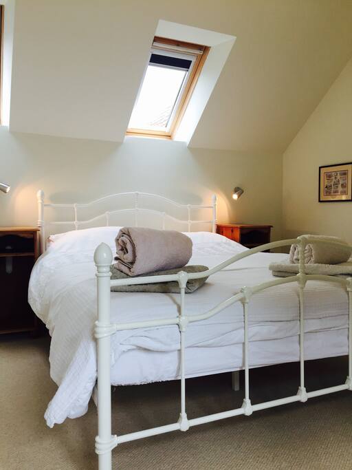 Light, airy bedroom