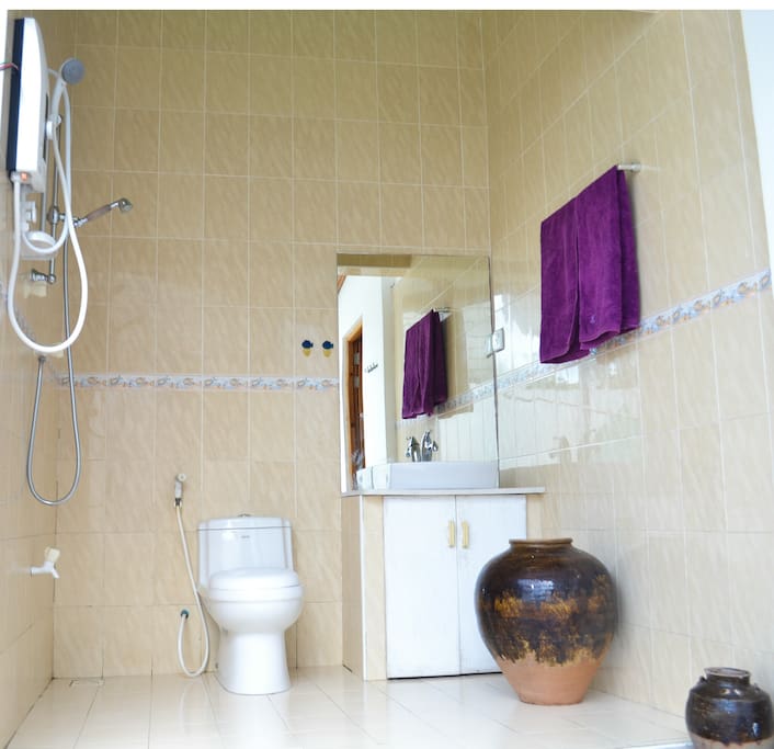 Open Air Bathroom
