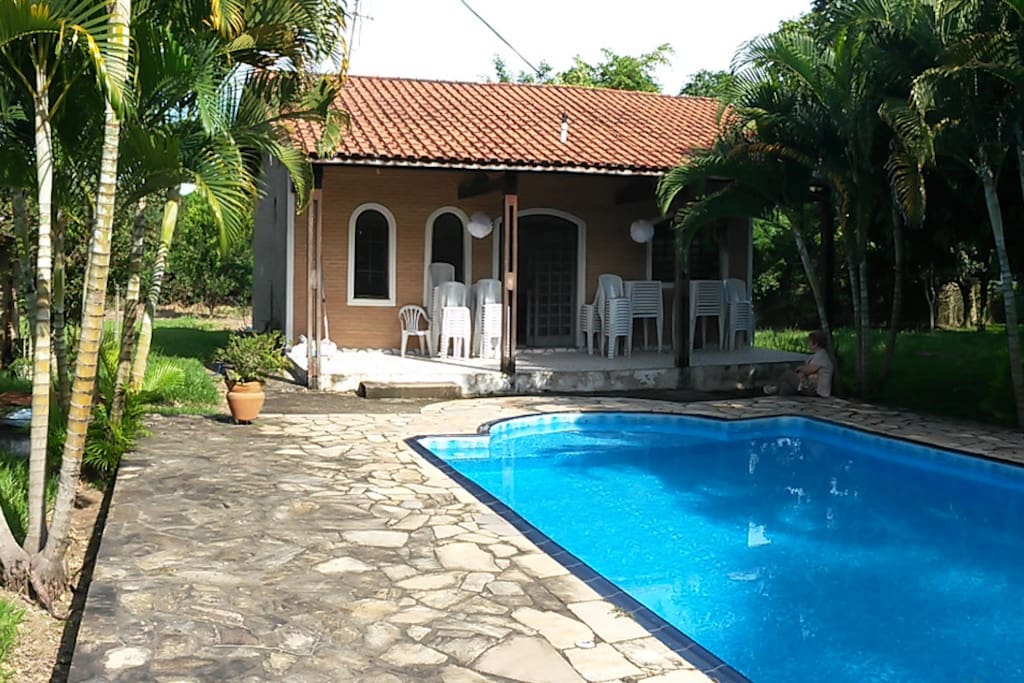 Piscina e varanda