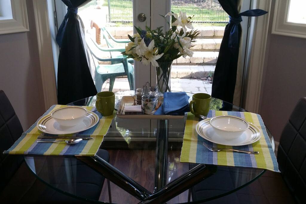 Welcome to your breakfast nook!