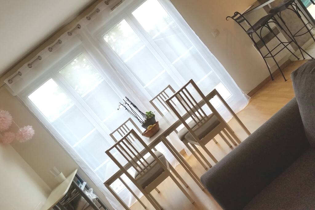 Espace pour les repas par exemple