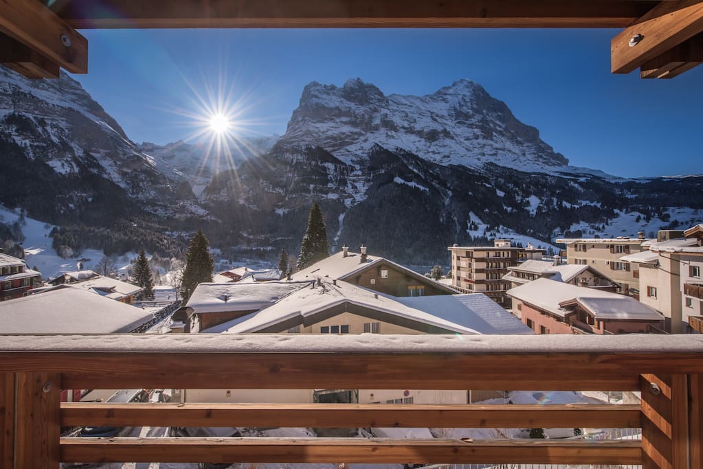 Great mountain views