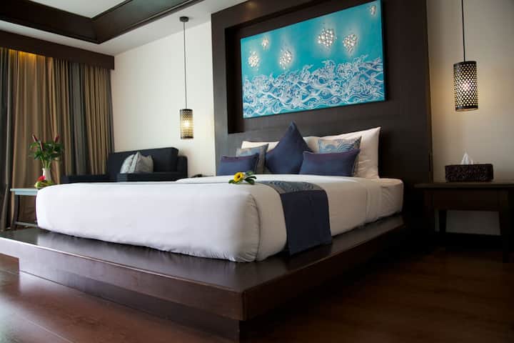 Cameră cu pat superior