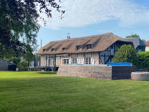 Deauville Blonville chaumiere