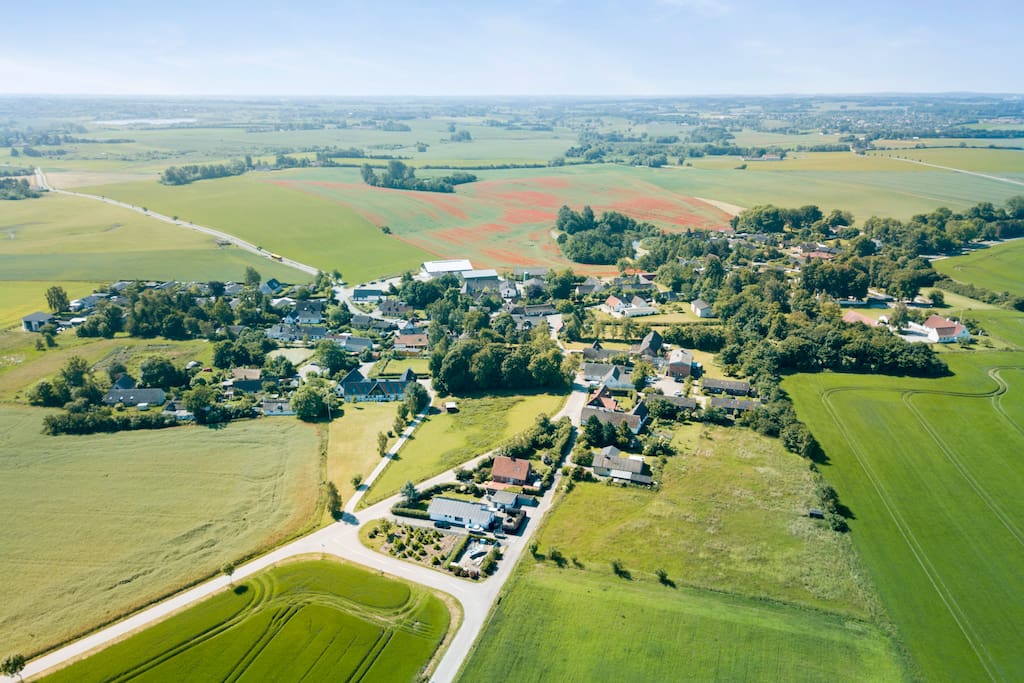 Herslev from above