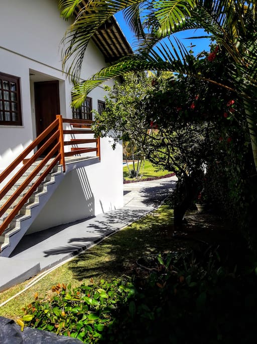 Entrada para suítes