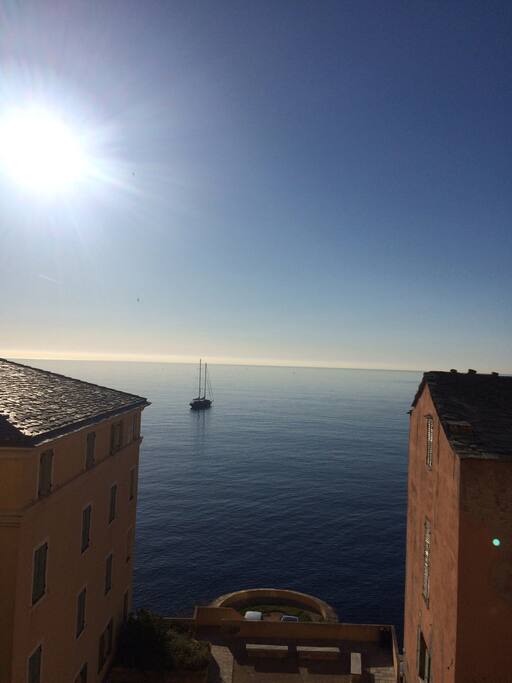 Vue depuis la chambre principal