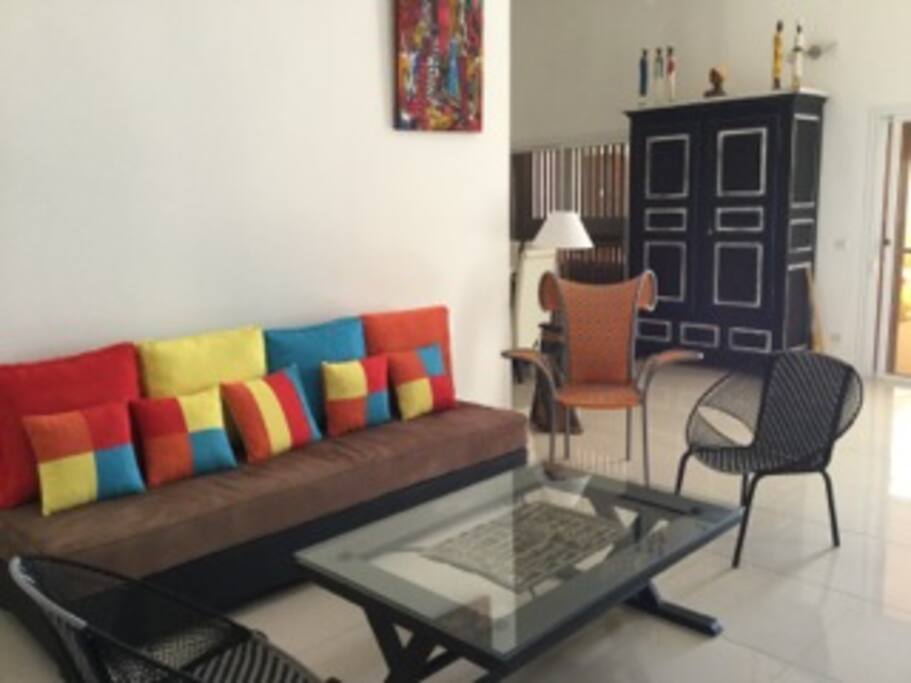 Intérieur .... mais on est tellement bien à l'extérieur !!!