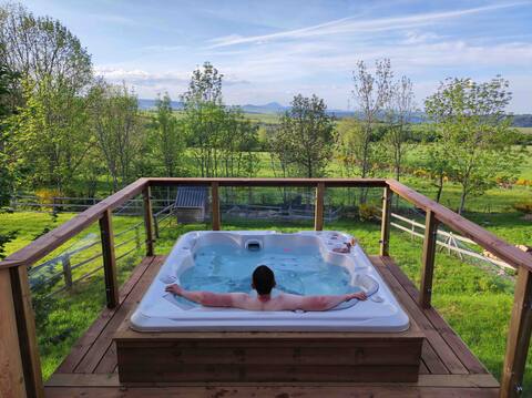 5* Chalet du Parador Vert, 6ch, Spa, 230m2 14pers