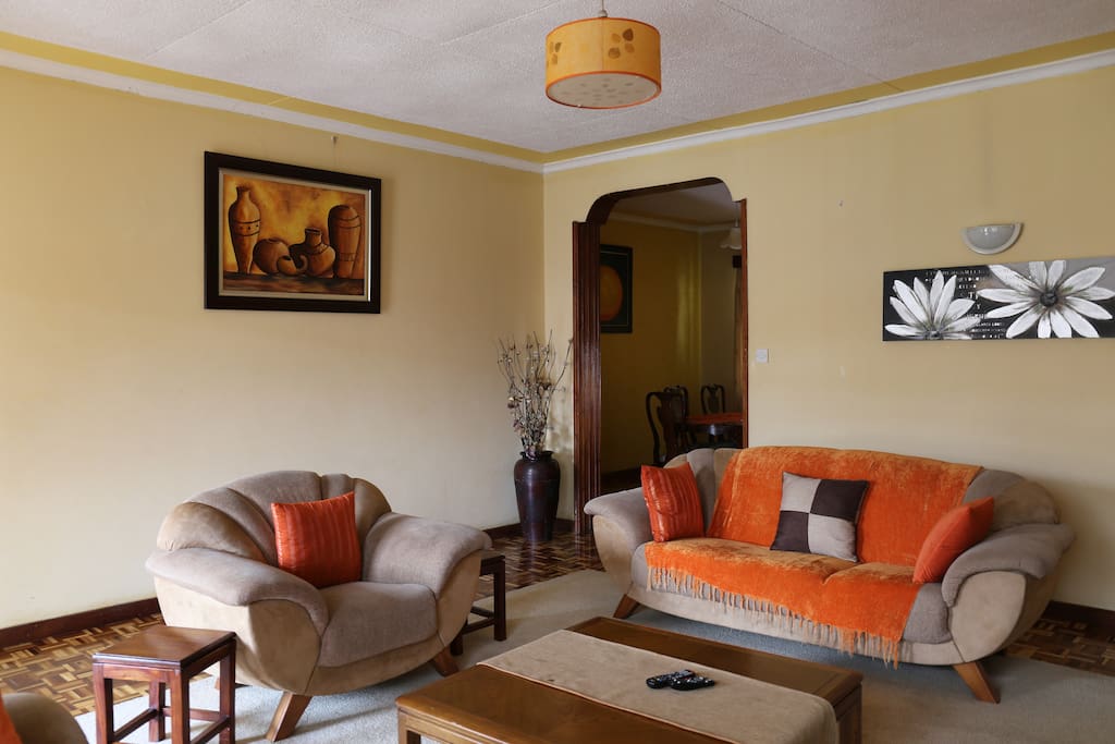 Home away from home.Large lounge. Relax as you watch your best program or just unwind after a busy day.