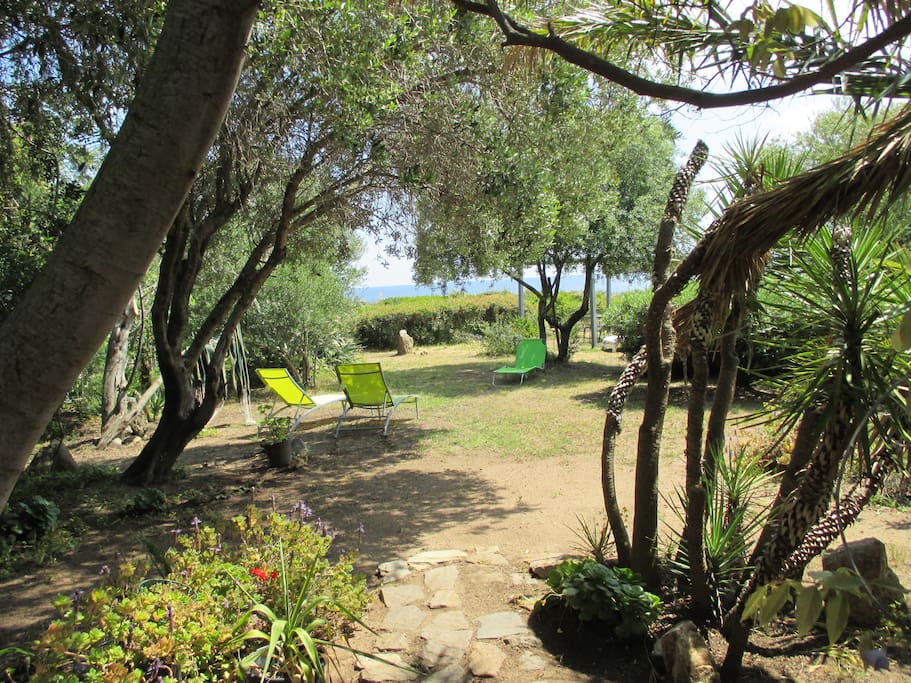 giardino vista mare