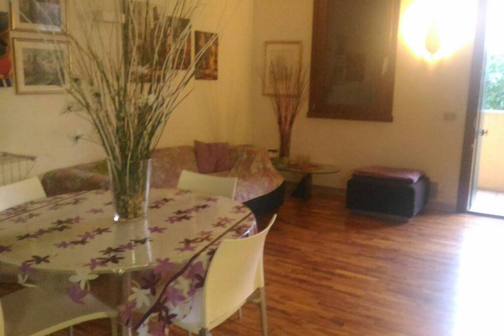 Ingresso living soggiorno