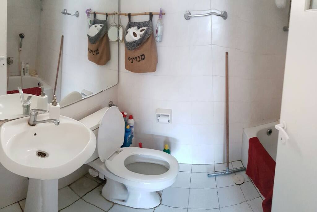shared shower (+toilets)
another toilets are just infront of your room