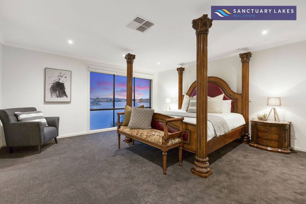 Master Bedroom with lake view