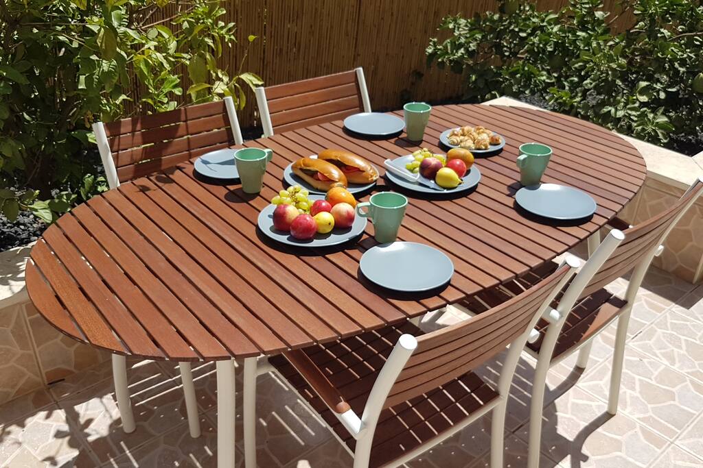 Outside Seating Area
