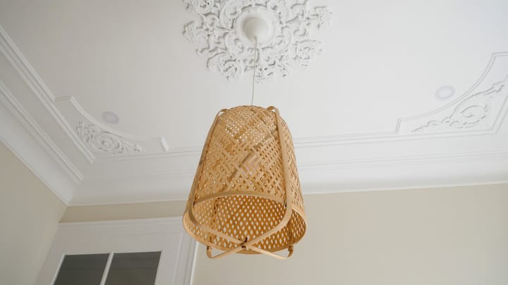 The ceiling of Bedroom #2. A handmade Masterpiece!