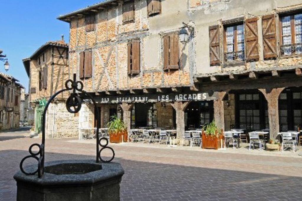 Mon restaurant préféré sur la Place des Arcades