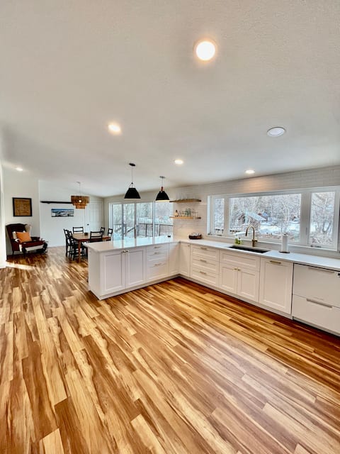One-of-a-Kind Riverside Cabin in Town