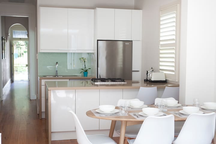 Explore Bondi and Sydney from this stylish home.