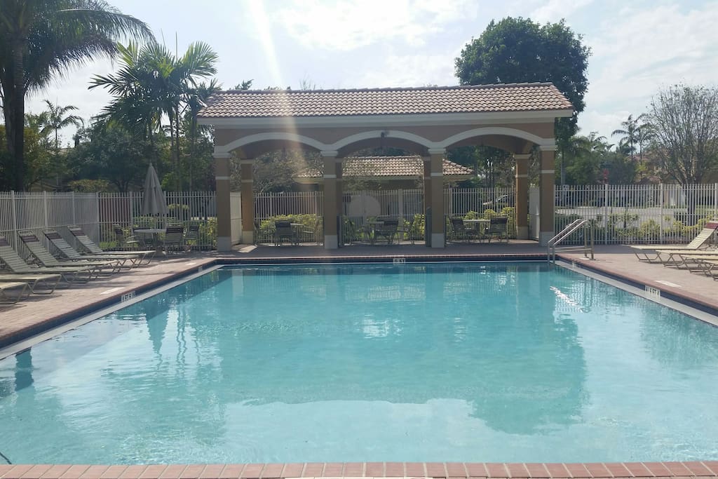 One of 4 Pools inside Community.