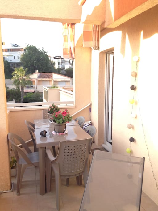 Terrasse aménagée