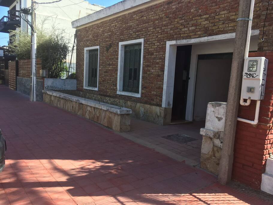 Frente de la casa