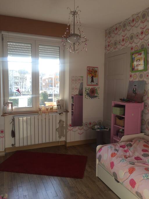 chambre, vue sur le canal