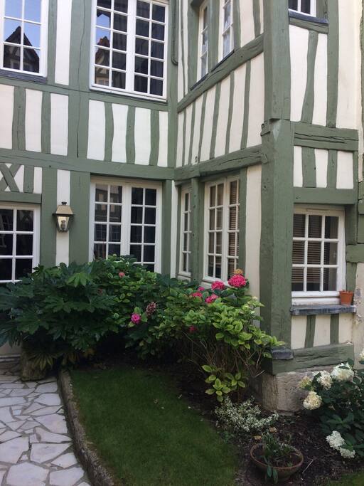 Appartement vu du patio