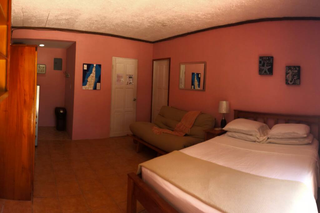 Our studio on the Caribbean Sea