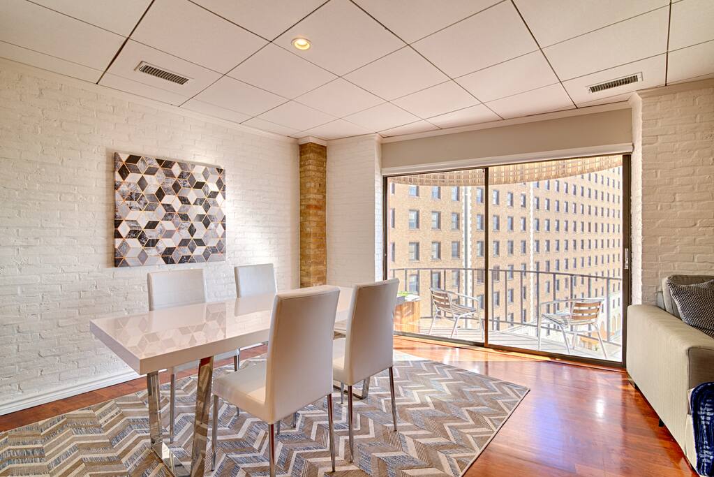 Dining Area Private Balcony