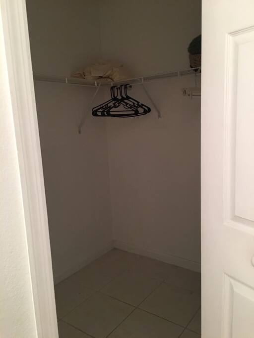 Master closet