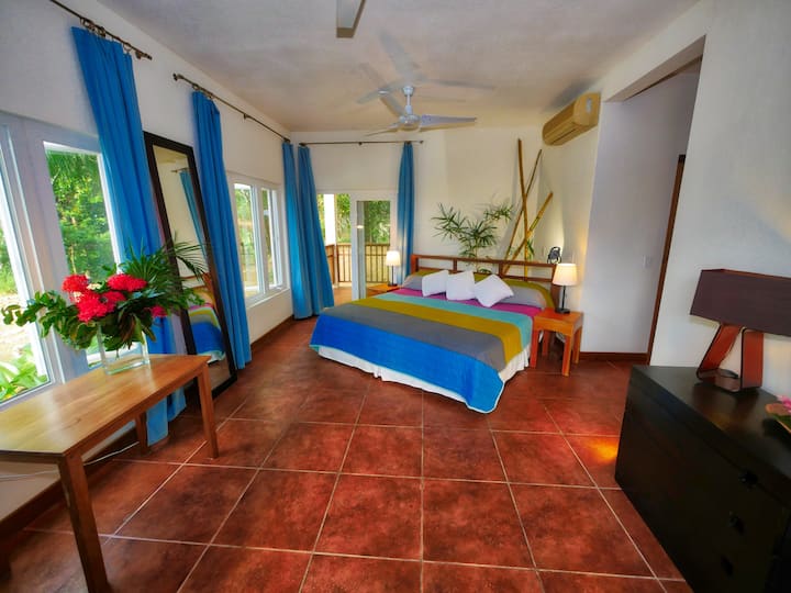 Guava Suite King bed, Private Deck