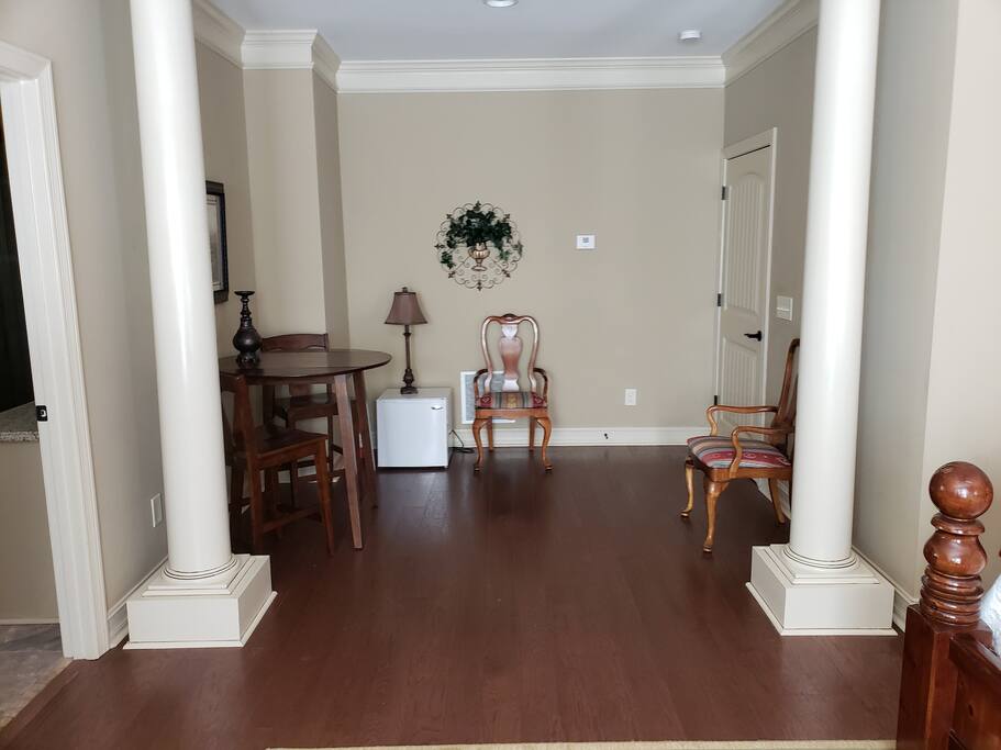 Bridal Suite Sitting Area